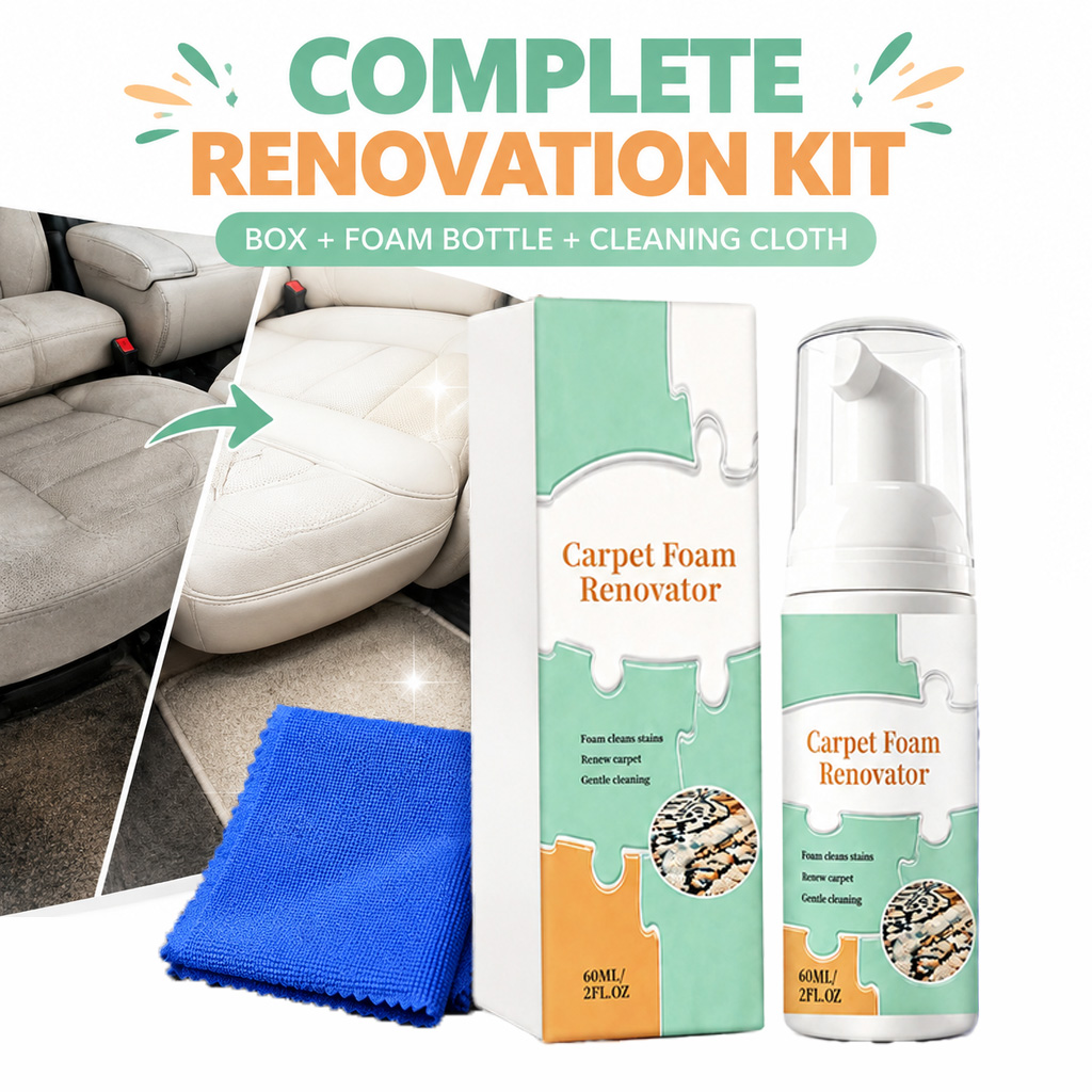 Seat Cleaner Fabric - Detergente a secco senza acqua per