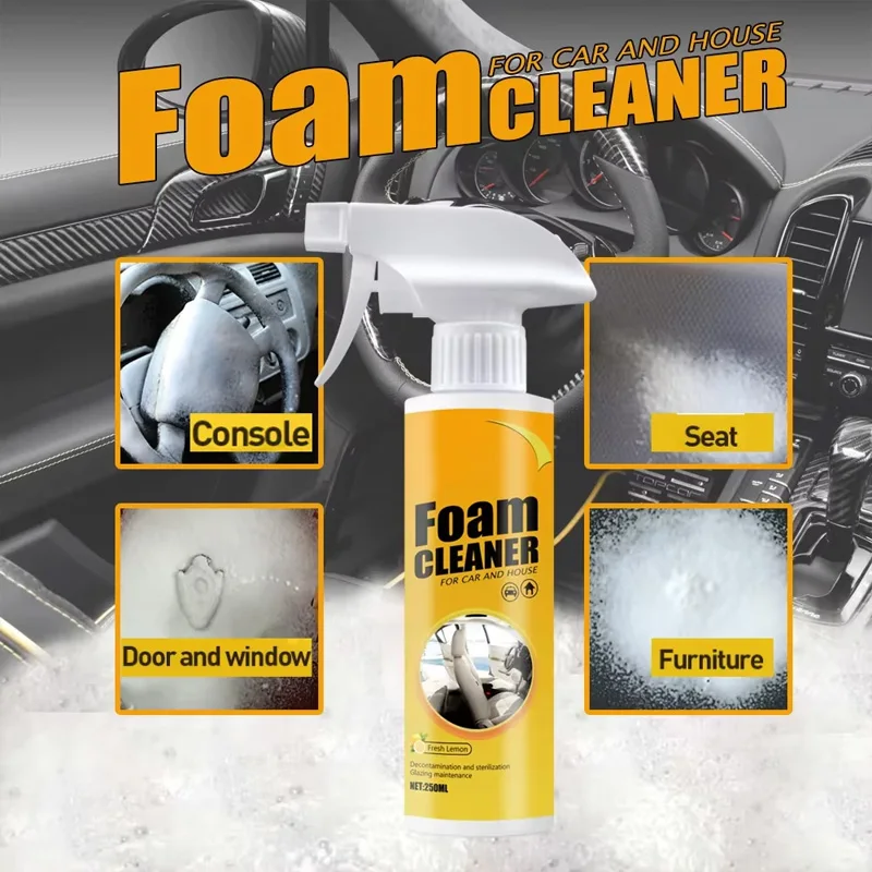 Spray detergente in schiuma mu - Leather Cleaner Interior recensione e prezzo