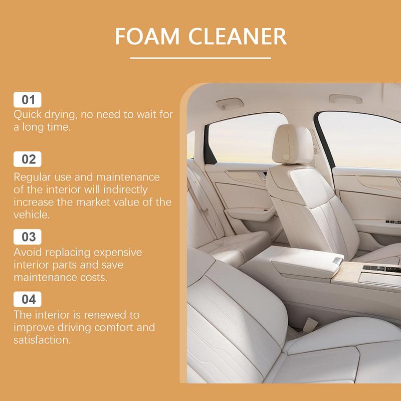 Detergente multiuso in schiuma - Leather Cleaner Interior recensione e prezzo